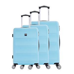 Monaco - Set de 3 Valises - 8 roues 360°  ABS