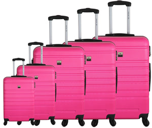 Nice -  Set de 5 valises FAMILY -  Matière ABS