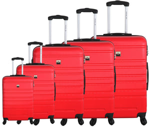 Nice -  Set de 5 valises FAMILY -  Matière ABS