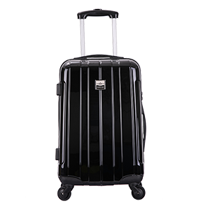 Saint Tropez Unis - Valise moyen séjour extensible 4 roues 360° Polycarbonate