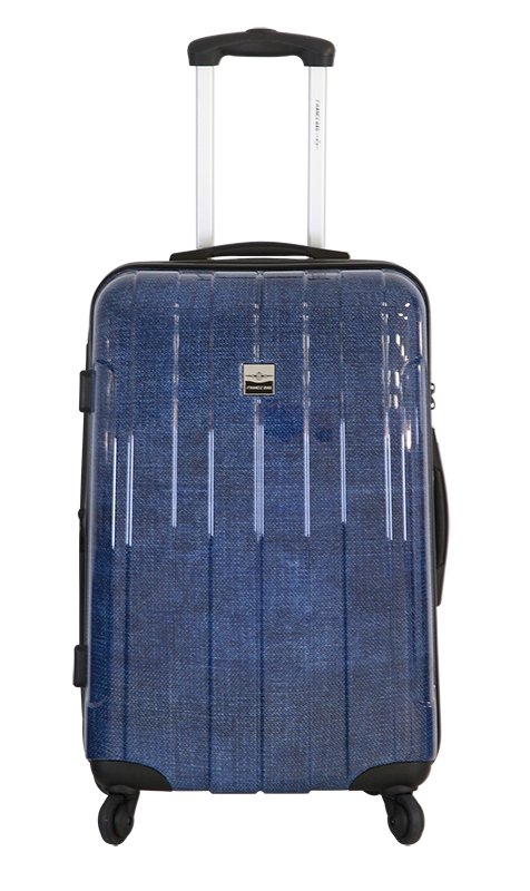 Saint Tropez Jeans - Valise extensible moyen séjour 4 roues 360° Polycarbonate