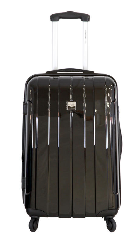 Saint Tropez Unis - Valise long séjour extensible 4 roues 360° Polycarbonate