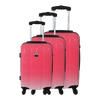 Saint Tropez Tie and Dye - Set de 3 valises 4 roues 360° Polycarbonate