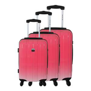 Saint Tropez Tie and Dye - Set de 3 valises 4 roues 360° Polycarbonate