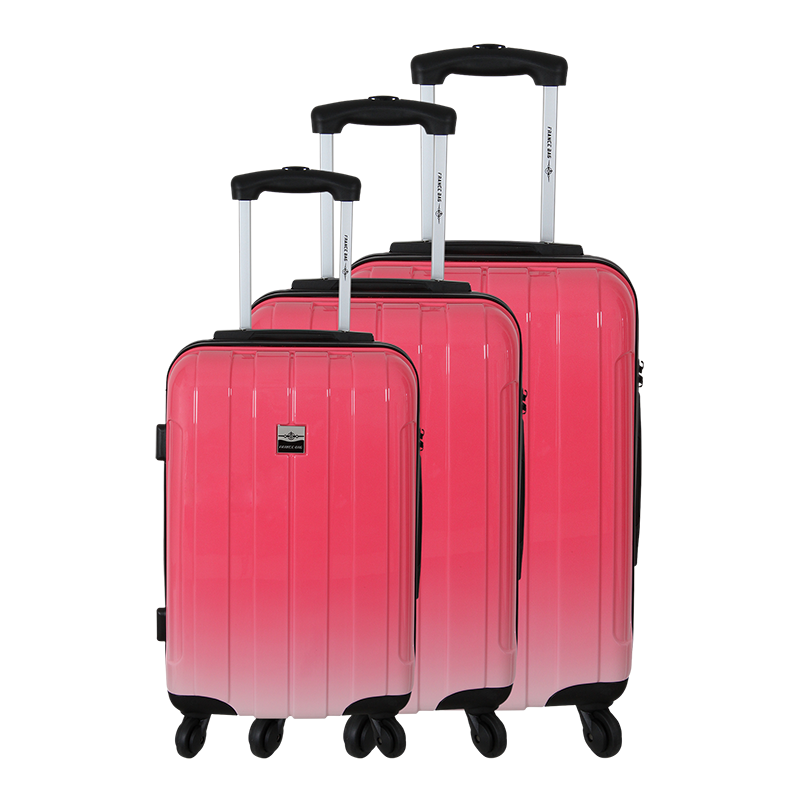 Saint Tropez Tie and Dye - Set de 3 valises 4 roues 360° Polycarbonate